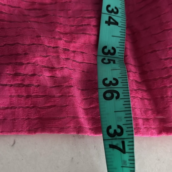 Nine West Vintage 2960’s hot pink waggle fit and flare sleeveless dress Sz 8 - Picture 14 of 16